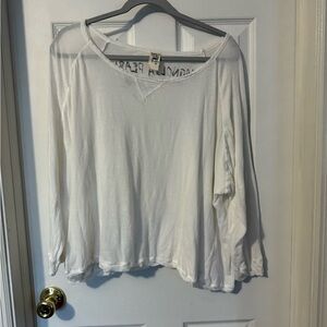 Magnolia Pearl pure white lightweight cotton tee.
